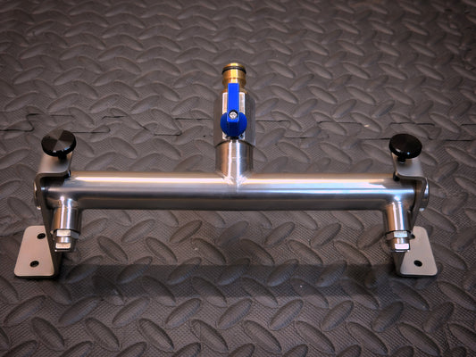 Zilla Stainless Steel Water Manifold – Brush Attachment Accessory