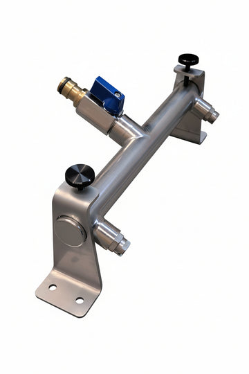Zilla Stainless Steel Water Manifold – Brush Attachment Accessory